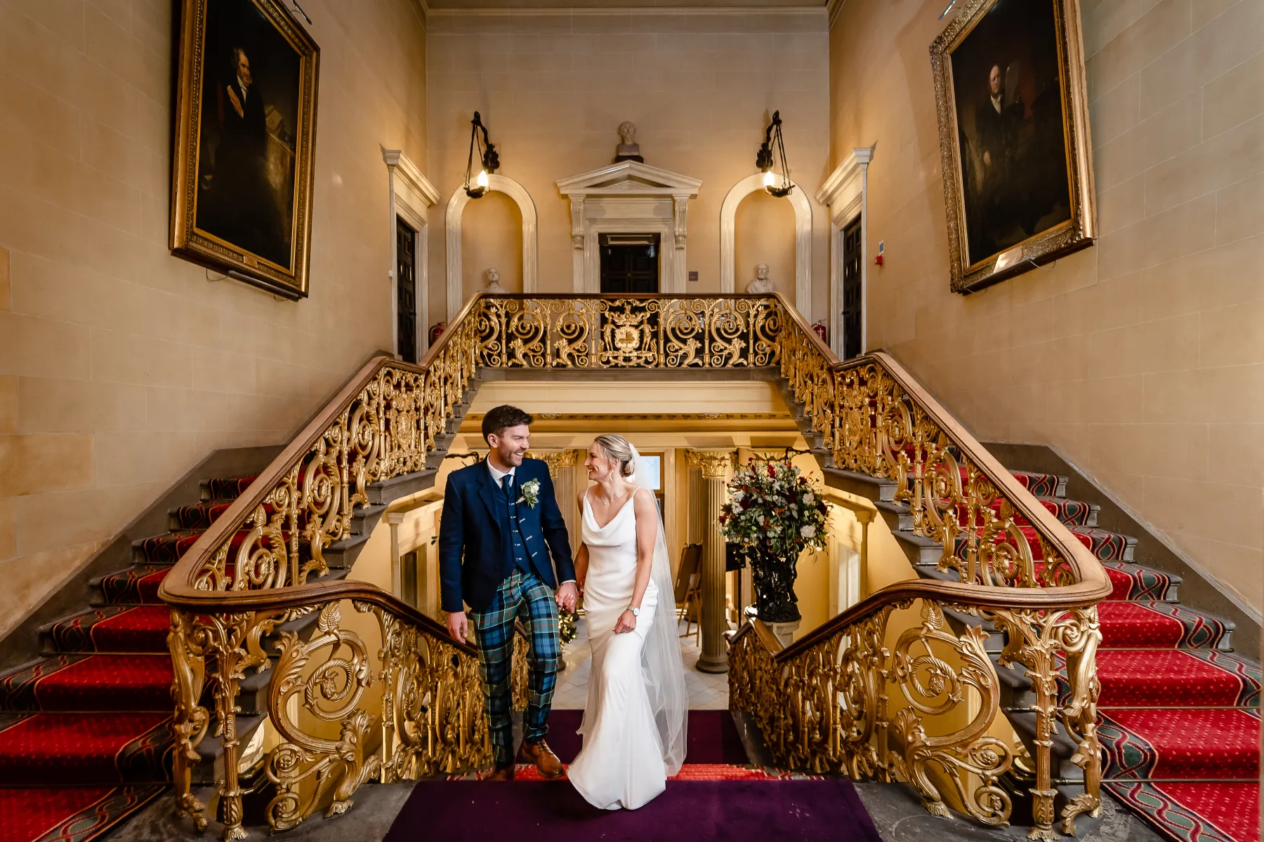 Staircase Wedding