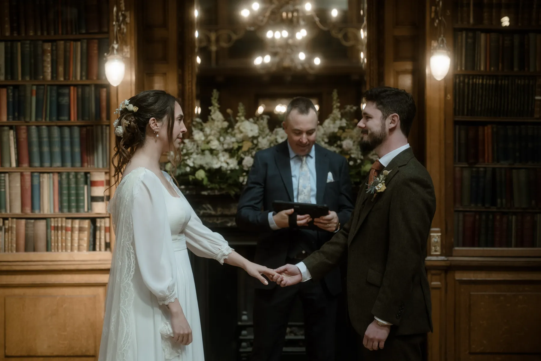 New Library Wedding